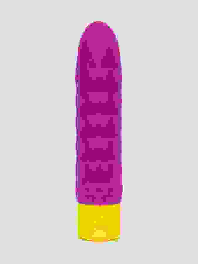 ROMP Beat Rechargeable Textured Classic Vibrator, Purple, hi-res